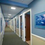 Hallway of Dr. Robert L. Burns, DMD office