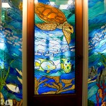 Interior artwork in Dr. Robert L. Burns, DMD office
